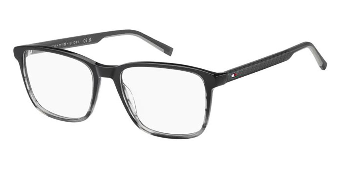 Tommy Hilfiger TH 2318 2W8 Neliö Grey Horn silmälasit | SmartBuyGlasses ...
